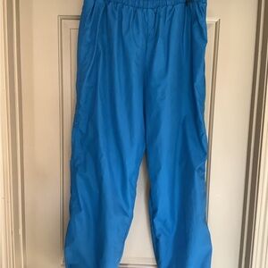 Bright Blue Columbia Men’s Large EUC snowboard l ski pants.